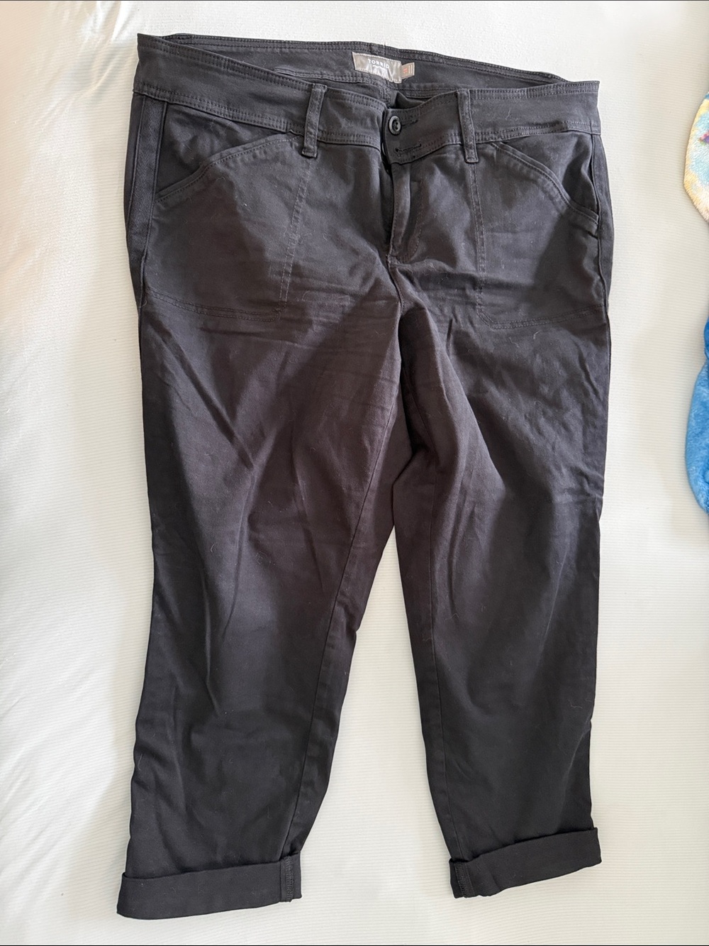 torrid Black Cropped Ankle Pants